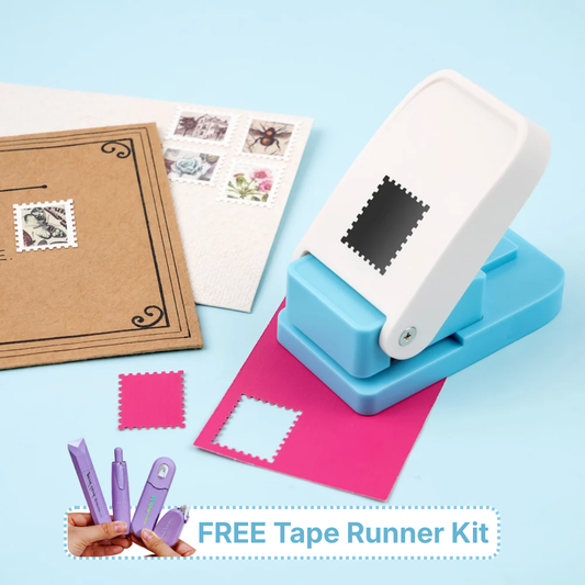 Turn your little scraps into tiny stamps